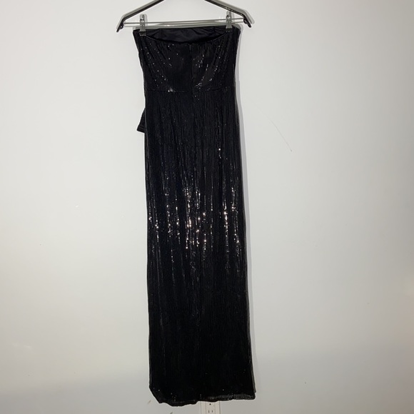 Lulus Glam City Sequin Strapless Maxi Dress - Picture 8 of 16